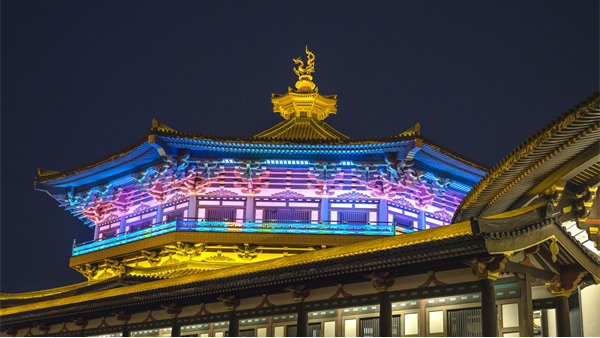 古建筑燈光亮化設計突出建筑的歷史特征