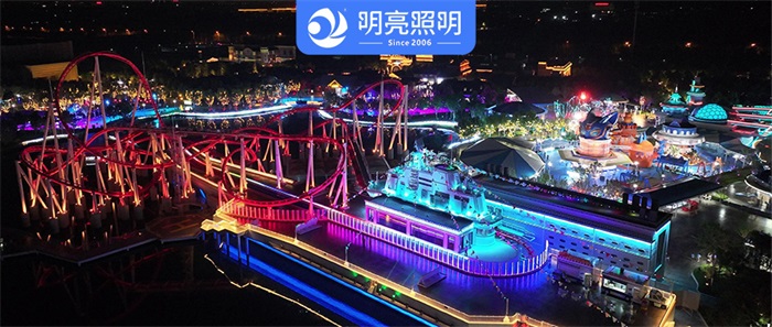 燈光秀是如何助我亮出游樂園的？