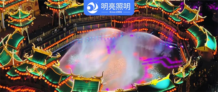 你是不是覺得景區(qū)人氣不夠旺？試試燈光亮化！