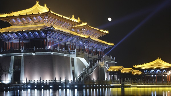 古建筑燈光設計打造引人注目的夜景效果