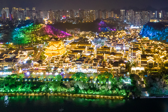 低成本的景區(qū)燈光亮化，一樣有人氣！