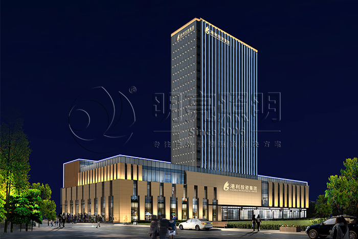 想提升企業(yè)寫(xiě)字樓形象？試試這樣做亮化！